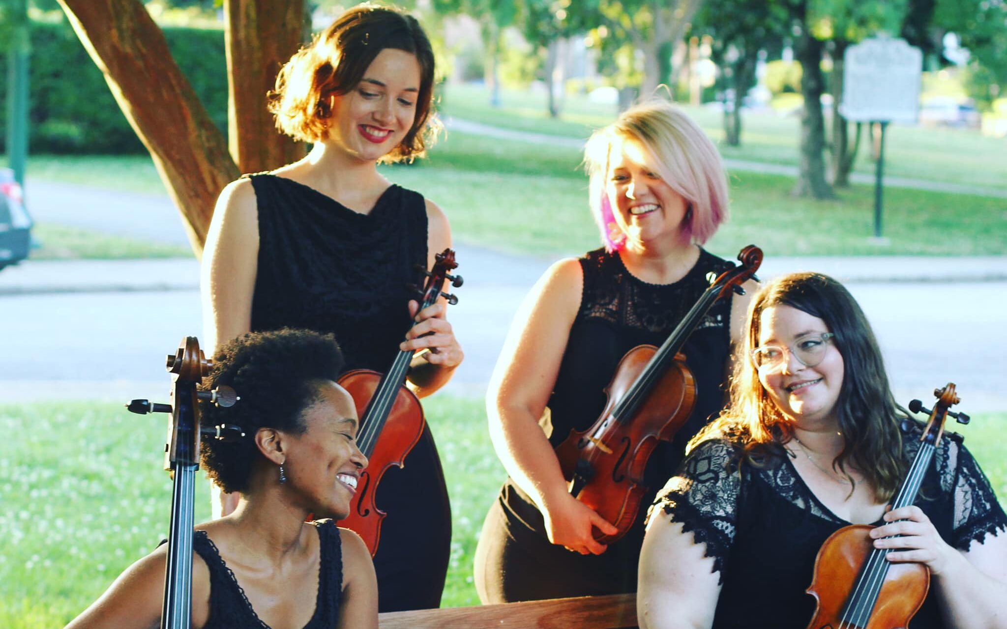 photo of the Rosette quartet performing at Veritas on April 13