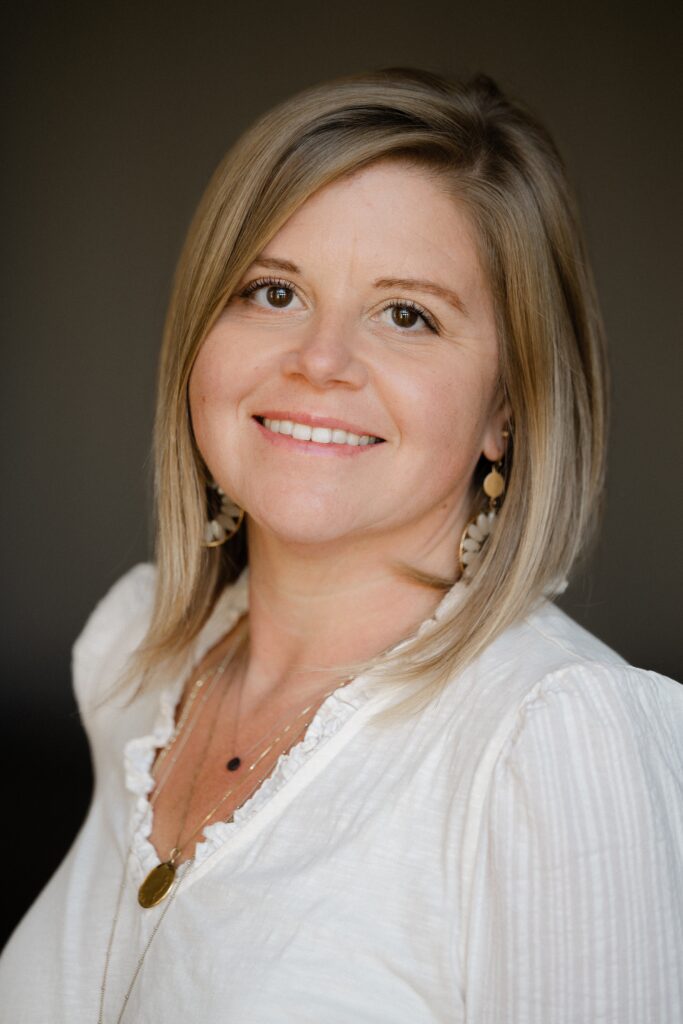 headshot of Meredith Jackson, Veritas' Weddings and Events Manager. 